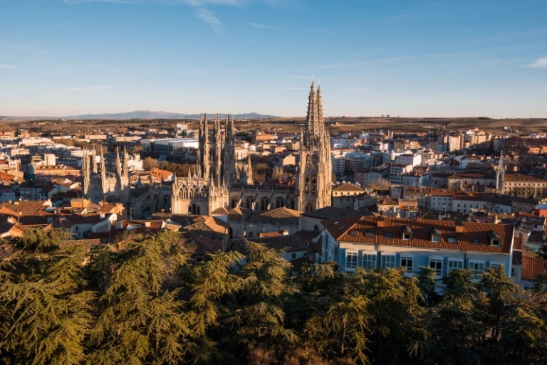 Panorámica de la ciudad de Burgos